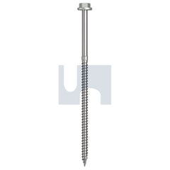 Hobsons - #14-10 x 150 - Shale Grey (Gull Grey) - + Scratchguard Type 17 Flanged Hex Head - Class 4 - Qty 250 | TSGW4FS1410150