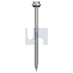 Hobsons - #14-10 x 100 Shale Grey (Gull Grey) -Cl4 As3566 + Scratchguard Type 17 Hex Head + Washer | Q645-Sg (Pack Of 250)