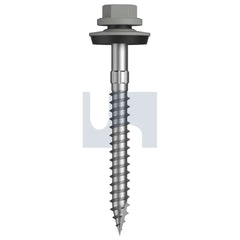 Hobsons - #14-10 x 65 - Shale Grey (Gull Grey) - + Scratchguard Type 17 Cyclone - Multiseal - Class 4 - Qty 250 | TSGW4YM1410065