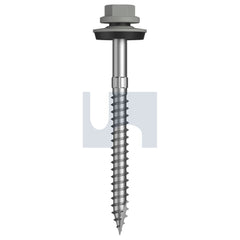 Hobsons - #14-10 x 75 - Shale Grey (Gull Grey) - + Scratchguard Type 17 Cyclone - Multiseal - Class 4 - Qty 250 | TSGW4YM1410075