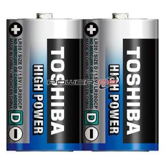 Power DC - Toshiba Alkaline D Shrink 2pk | TSLR20SP2