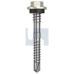 Hobsons - #12-14 x 48 - Surfmist (Titania) - + Scratchguard Metal SDS Hex + Washer + Xgrip - Class 4 | TSMM4XS1214048