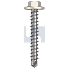 Hobsons - #12-11 x 40 SURFMIST (TITANIA) -CL3 AS3566 VMAX SDS FLANGED HEX HEAD | Q303-SM (Pack of 1000)