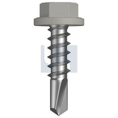 Hobsons - #14-10 x 25 - Southerly - Metal SDS Flanged Hex Head - Class 4 - Qty 1000 | TSOM4FH1410025