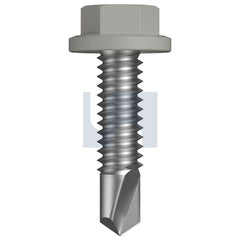 Hobsons - #14-20 x 25 - Southerly - Metal SDS Flanged Hex Head - Class 4 - Qty 1000 | TSOM4FH1420025