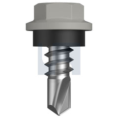 Hobsons - #8-18 x 12 Southerly -Cl4 As3566 Metal Sds Hex Head + Washer | Q273-So (Pack Of 1000)