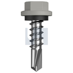 Hobsons - #14-10 x 25 Southerly -Cl4 As3566 Metal Sds Hex Head + Washer | Q327-So (Pack Of 1000)