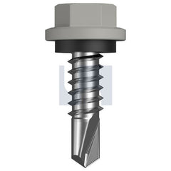 Hobsons - #14-14 x 22 - Southerly - Metal SDS Hex Head + Washer - Class 4 | TSOM4SH1414022