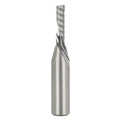 Carbitool - Straight Bit For Plastic 1/8 Solid Carbide, 1 Flt U/Cut | TSPR 04 S