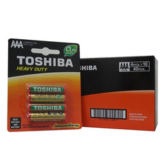 Power DC - TOSHIBA Heavy Duty AAA 4Pc | TSR3K/4
