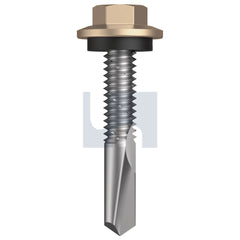 Hobsons - #12-24 x 32 Stone - Cl4 As3566 S500 Sds Hex Head + Washer | Q486-St (Pack Of 1000)