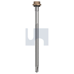 Hobsons - #14-14 X 110 Stone - Cl4 As3566 Metal Sds Hex + Washer + Xgrip | Qa20-St (Pack Of 250)