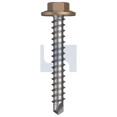 Hobsons - #12-11 x 40 STONE - CL3 AS3566 VMAX SDS FLANGED HEX HEAD | Q303-ST (Pack of 1000)