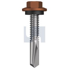 Hobsons - #12-24 x 32 Terrain - Cl4 As3566 S500 Sds Hex Head + Washer | Q486-Te (Pack Of 1000)