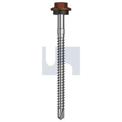Hobsons - #12-14 x 75 - Terrain - + Scratchguard Metal SDS Hex Head + Washer - Class 4 | TTEM4SS1214075