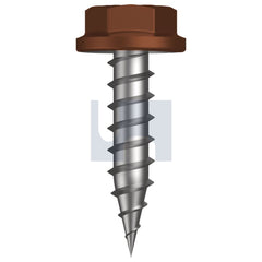 Hobsons - #10-12 x 20 TERRAIN - CL4 AS3566 NEEDLE PT SDS FLANGED HEX | Q150-TE (Pack of 1000)