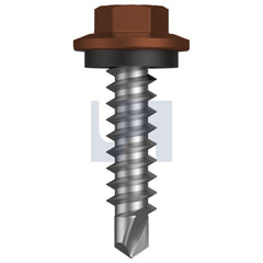 Hobsons - M6.2-13 x 25 Terrain - Cl4 As3566 Vmax Sds Hex + Washer | Qa47-Te (Pack Of 500)