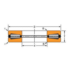 Timken - Tapered Roller Bearing Cone Inner Diameter 550mm | T811V