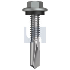 Hobsons - #12-24 x 32 Wallaby - Cl4 As3566 S500 Sds Hex Head + Washer | Q486-Wa (Pack Of 1000)