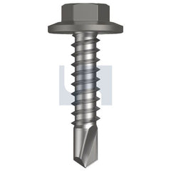 Hobsons - #12-14 x 25 - Wallaby - Metal SDS Flanged Hex Head - Class 4 | TWAM4FH1214025