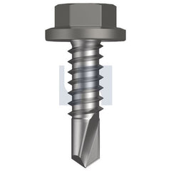 Hobsons - #14-14 x 22 - Wallaby - Metal SDS Flanged Hex Head - Class 4 | TWAM4FH1414022