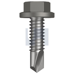 Hobsons - #14-20 x 22 - Wallaby - Metal SDS Flanged Hex Head - Class 4 - Qty 1000 | TWAM4FH1420022