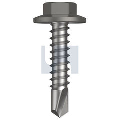 Hobsons - #14-14 x 22 - Wallaby - Metal SDS 5 16af Flanged Hex - Class 4 - Qty 1000 | TWAM4RH1414022