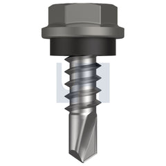 Hobsons - #10-16 x 16 WALLABY - CL4 AS3566 METAL SDS HEX HEAD + WASHER | Q275-WA (Pack of 1000)