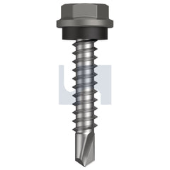 Hobsons - #10-16 x 25 WALLABY - CL4 AS3566 METAL SDS HEX HEAD + WASHER | Q280-WA (Pack of 1000)