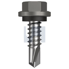 Hobsons - #14-14 x 22 - Wallaby - Metal SDS Hex Head + Washer - Class 4 | TWAM4SH1414022