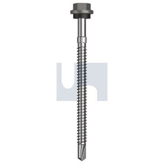 Hobsons - #14-14 x 90 - Wallaby - + Scratchguard Metal SDS Hex Head + Washer - Class 4 | TWAM4SS1414090