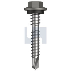 Hobsons - #12-14 x 37 - Wallaby - Metal SDS Hex + Washer + Xgrip - Class 4 | TWAM4XH1214037