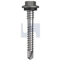 Hobsons - #12-14 x 43 - Wallaby - Metal SDS Hex + Washer + Xgrip - Class 4 | TWAM4XH1214043