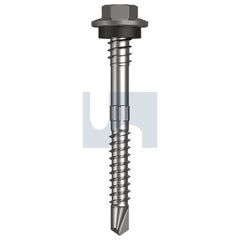 Hobsons - #12-14 x 55 - Wallaby - + Scratchguard Metal SDS Hex + Washer + Xgrip - Class 4 | TWAM4XS1214055