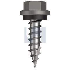 Hobsons - #14-10 x 25 Wallaby - Cl4 As3566 Type 17 Hex Head + Washer | Q615-Wa (Pack Of 1000)