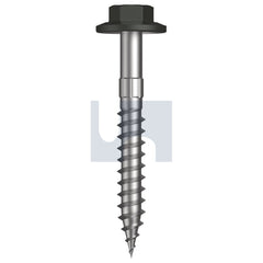 Hobsons - #12-11 x 45 WOODLAND GREY (THUNDER) -CL4 AS3566 + SCRATCHGUARD TYPE 17 FLANGED HEX HEAD | Q535-WG (Pack of 1000)