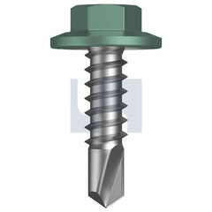 Hobsons - #12-14 x 20 - Wilderness (Rivergum) - Metal SDS Flanged Hex Head - Class 4 | TWIM4FH1214020