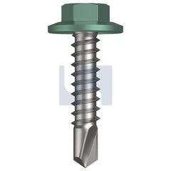 Hobsons - #12-14 x 25 - Wilderness (Rivergum) - Metal SDS Flanged Hex Head - Class 4 | TWIM4FH1214025