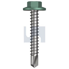 Hobsons - #12-14 x 35 - Wilderness (Rivergum) - Metal SDS Flanged Hex Head - Class 4 | TWIM4FH1214035