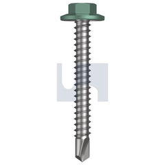 Hobsons - #12-14 x 45 - Wilderness (Rivergum) - Metal SDS Flanged Hex Head - Class 4 | TWIM4FH1214045