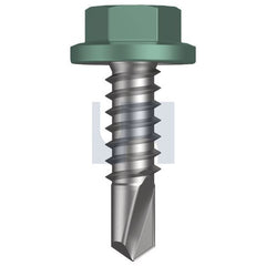 Hobsons - #14-14 x 22 - Wilderness (Rivergum) - Metal SDS Flanged Hex Head - Class 4 | TWIM4FH1414022