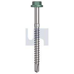 Hobsons - #14-10 x 75 - Wilderness (Rivergum) - + Scratchguard Metal SDS Flg Hex Head - Class 4 - Qty 500 | TWIM4FS1410075