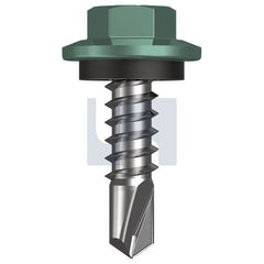 Hobsons - #12-14 x 20 - Wilderness (Rivergum) - Metal SDS Hex Head + Washer - Class 4 | TWIM4SH1214020