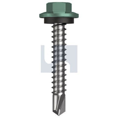Hobsons - #12-14 x 35 - Wilderness (Rivergum) - Metal SDS Hex Head + Washer - Class 4 | TWIM4SH1214035