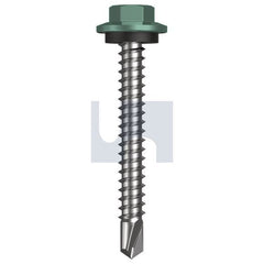 Hobsons - #12-14 x 45 - Wilderness (Rivergum) - Metal SDS Hex Head + Washer - Class 4 | TWIM4SH1214045