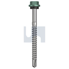 Hobsons - #14-10 x 75 Wilderness (Rivergum) -Cl4 As3566 + Scratchguard Metal Sds Hex Head + Washer | Q345-Wi (Pack Of 500)