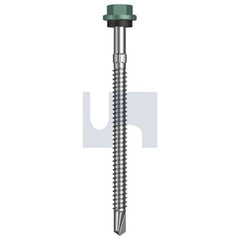 Hobsons - #14-14 x 90 - Wilderness (Rivergum) - + Scratchguard Metal SDS Hex Head + Washer - Class 4 | TWIM4SS1414090