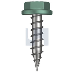 Hobsons - #10-12 x 20 WILDERNESS (RIVERGUM) -CL4 AS3566 NEEDLE PT SDS FLANGED HEX | Q150-WI (Pack of 1000)