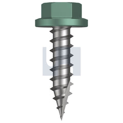 Hobsons - #14-10 x 30 - Wilderness (Rivergum) - Type 17 Flanged Hex Head - Class 4 - Qty 1000 | TWIW4FH1410030
