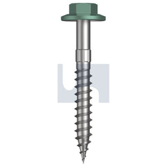 Hobsons - #12-11 x 45 WILDERNESS (RIVERGUM) -CL4 AS3566 + SCRATCHGUARD TYPE 17 FLANGED HEX HEAD | Q535-WI (Pack of 1000)